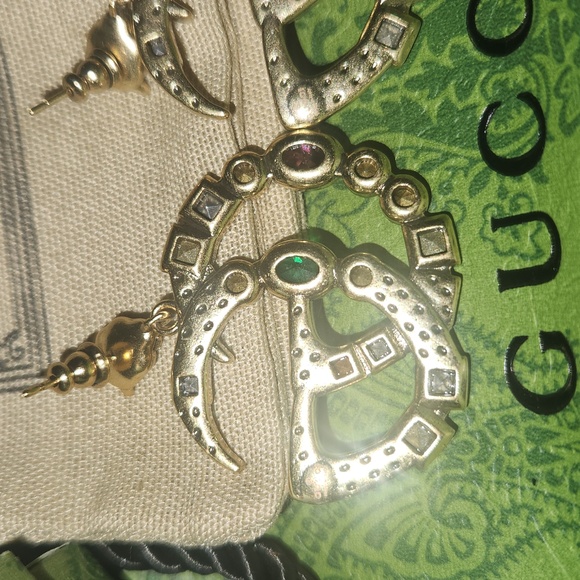 Authentic gucci GG earrings - Picture 3 of 4